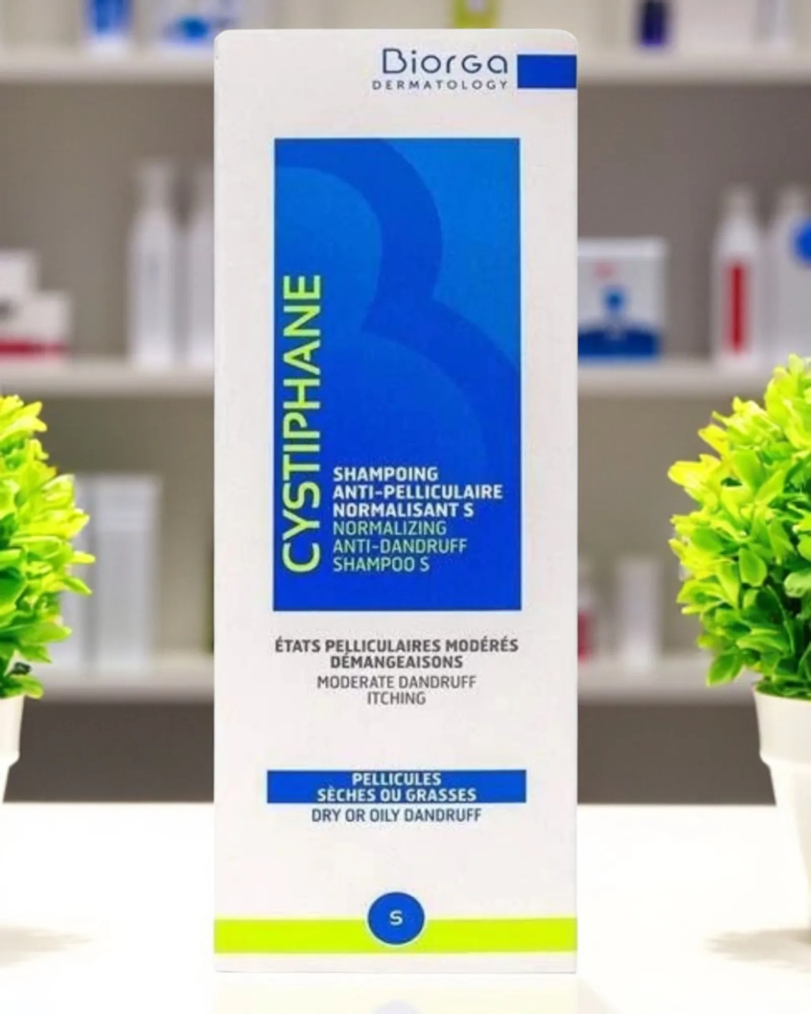 CYSTIPHANE BIORGA SHAMPOOING ANTI-PELLICULAIRE NORMALISANT S 200 ML