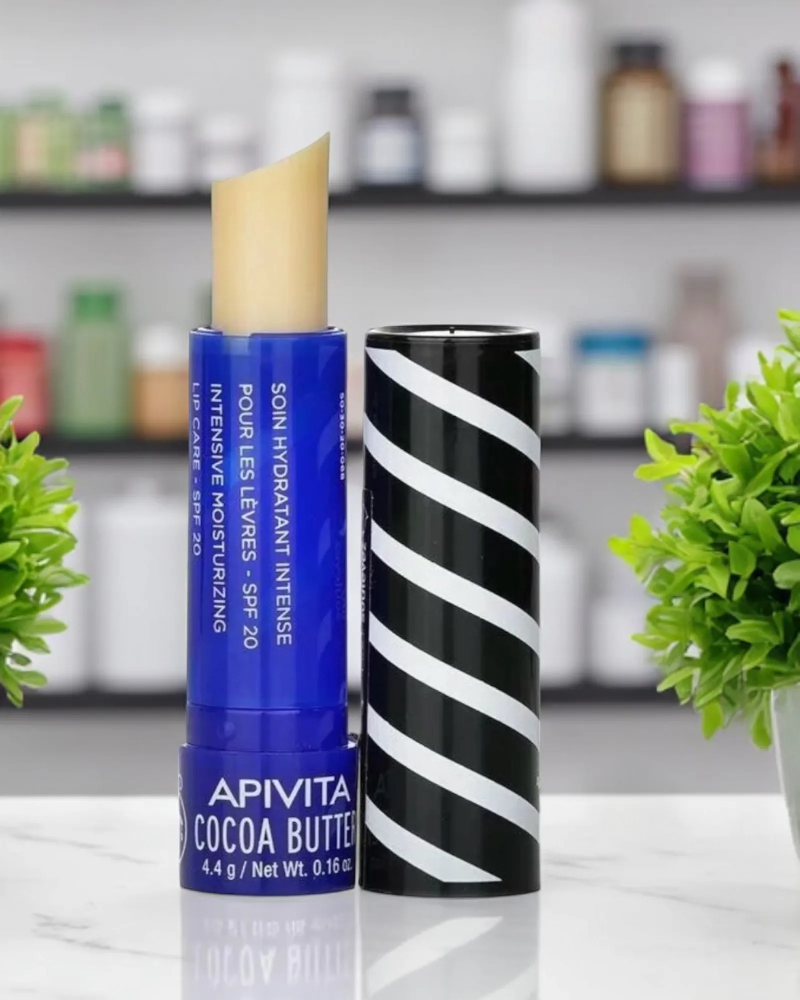 APIVITA LIPCARE COCOA BUTTER SPF20 4.4G