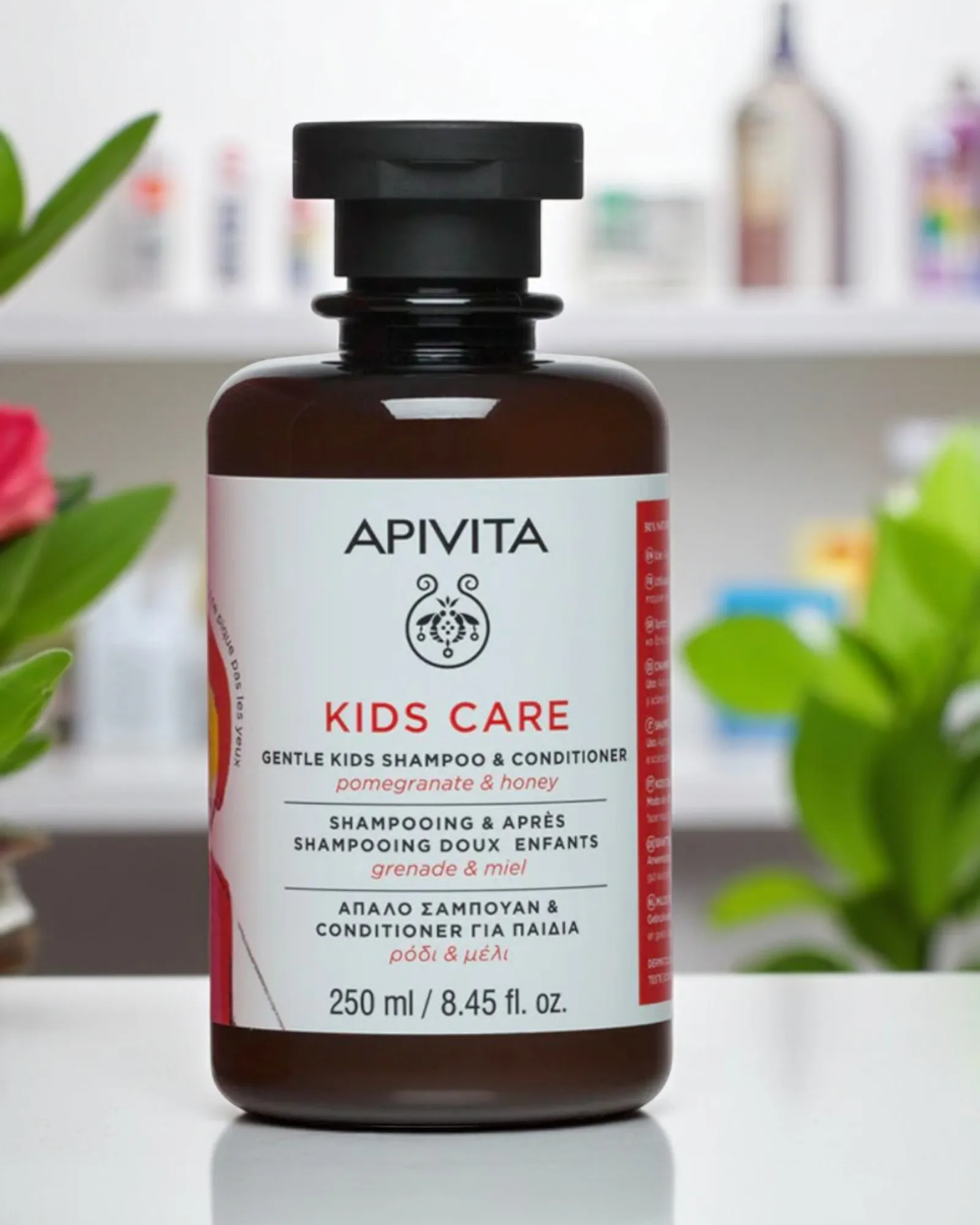 APIVITA SHAMPOOING & APRÈS-SHAMPOOING GRENADE & MIEL 250 ML