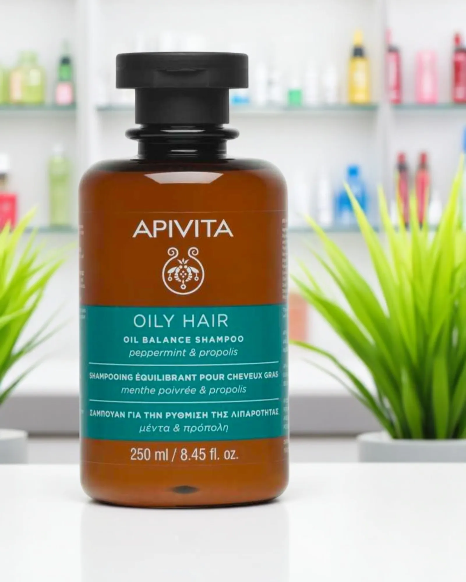 APIVITA SHAMPOOING ÉQUILIBRANT CHEVEUX GRAS 250 ML