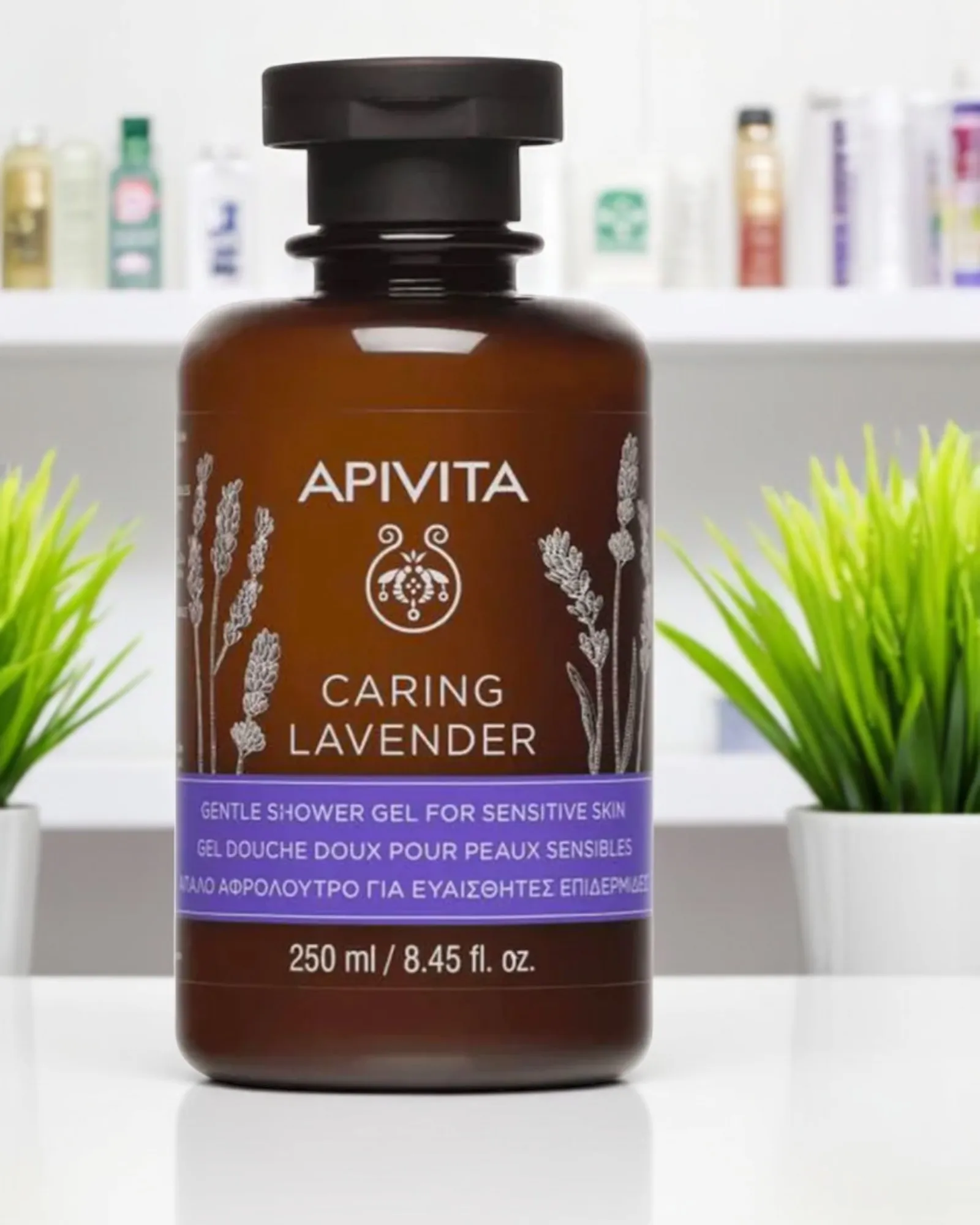 APIVITA GEL DOUCHE LAVANDE PEAUX SENSIBLES 250 ML