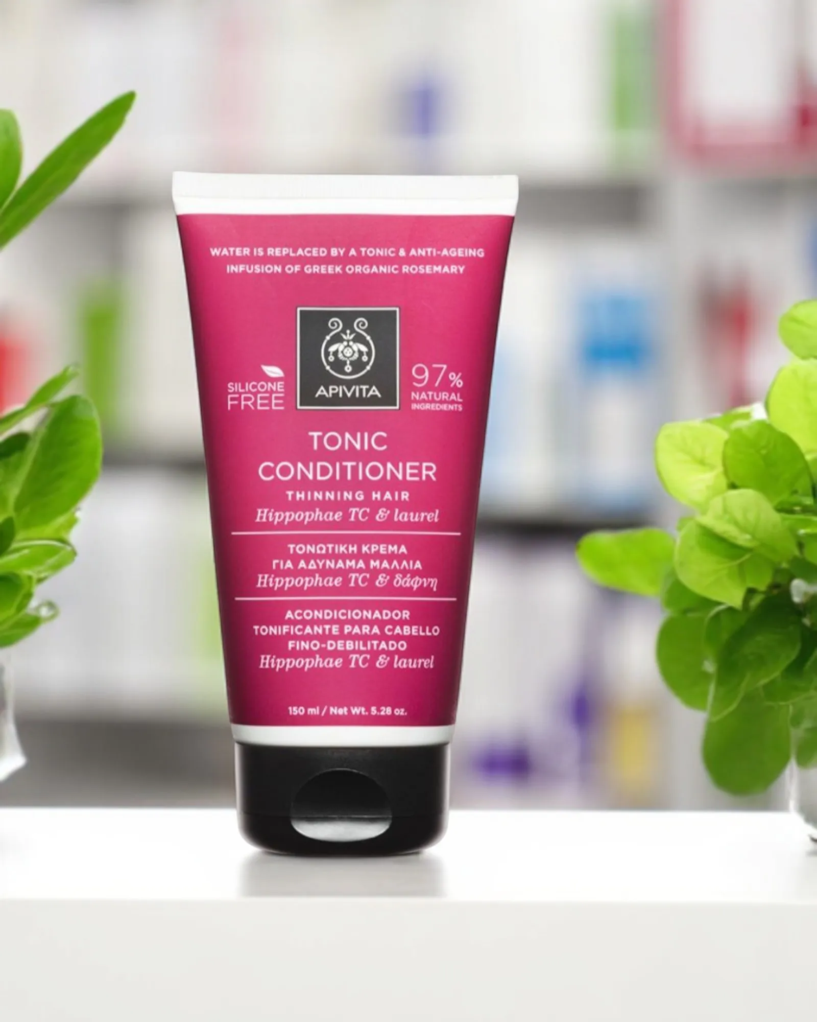 APIVITA APRÈS-SHAMPOOING TONIQUE CHEVEUX FINS & CLAIRSEMÉS 150 ML