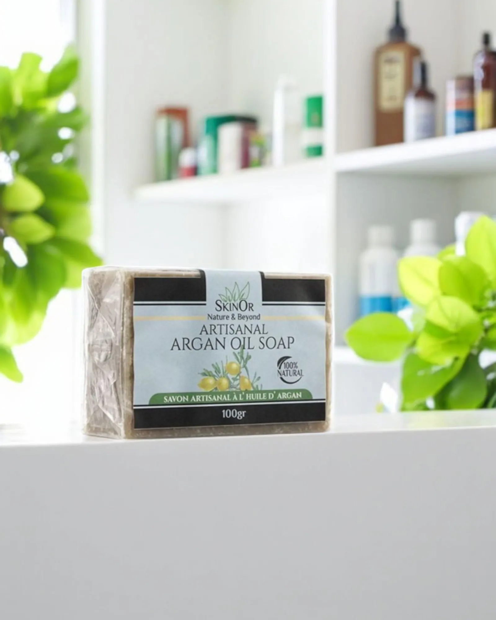 SKINOR 100% NATURAL SAVON ARGAN 100 G
