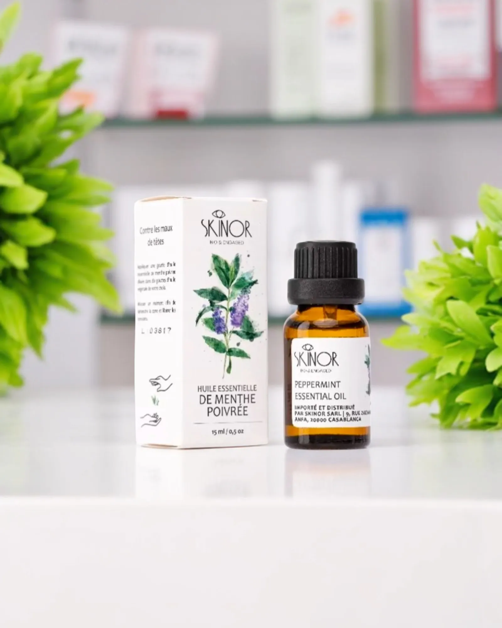 SKINOR ACEITE HUILE ESSENTIELLE MENTHE POIVREE 15 ML