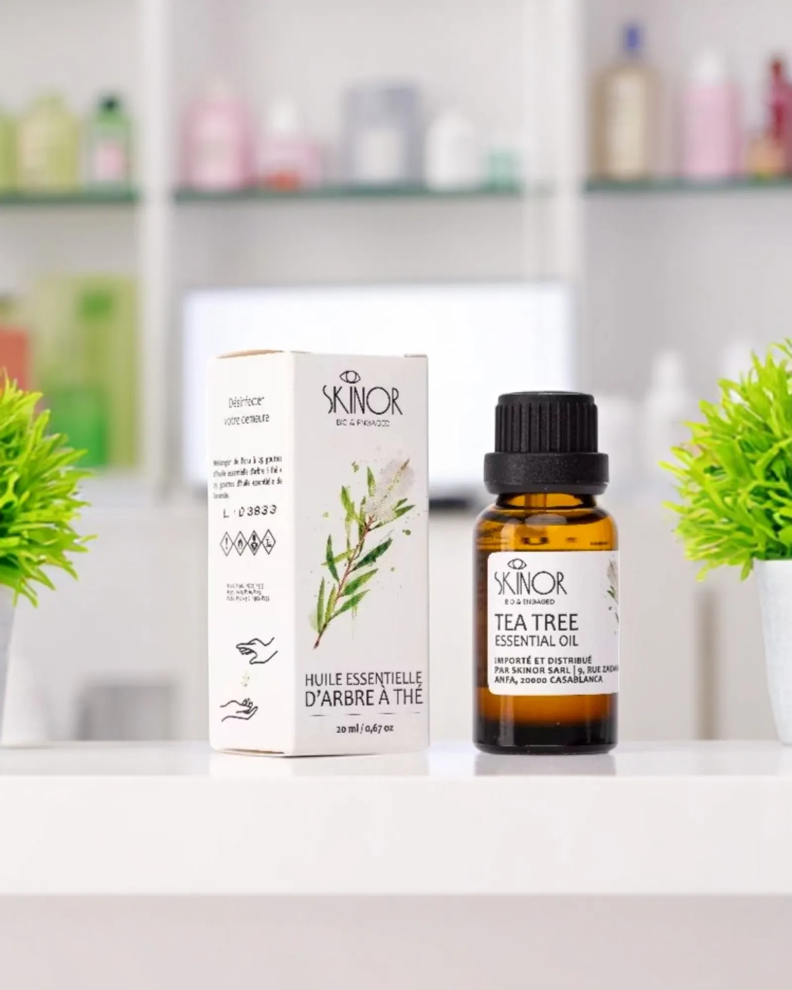 SKINOR ACEITE DE arbre a the 100 % PURO 20 ML