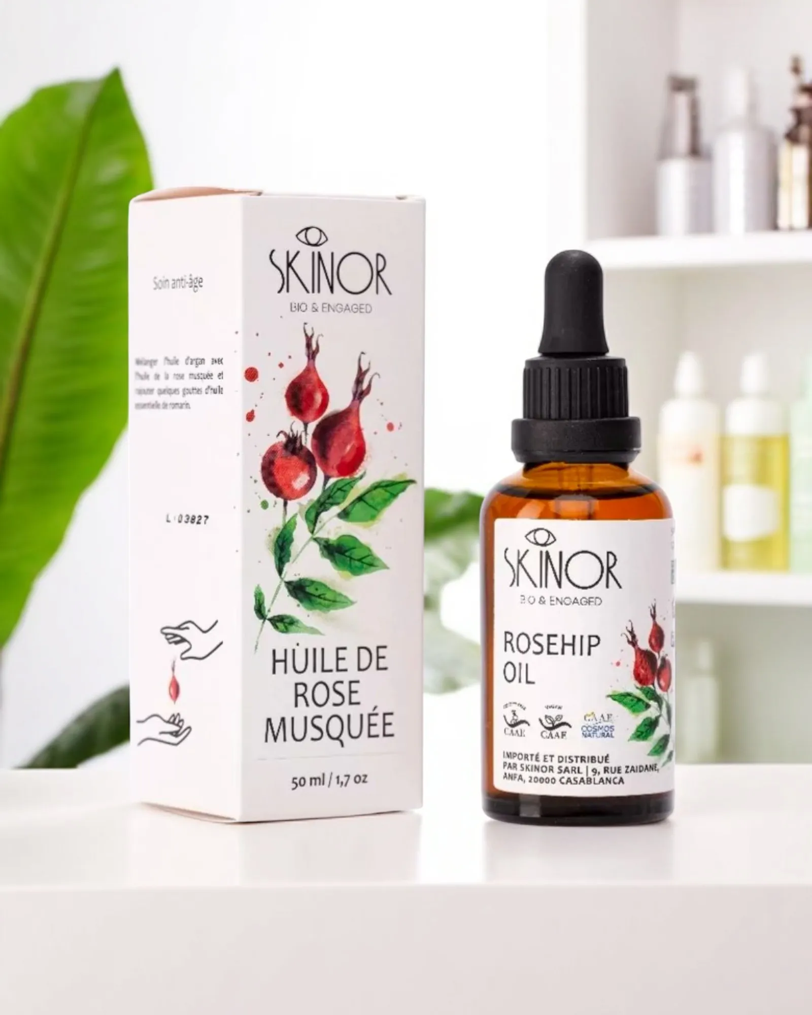 SKINOR ACEITE DE ROSE MOSQUETA 50 ML