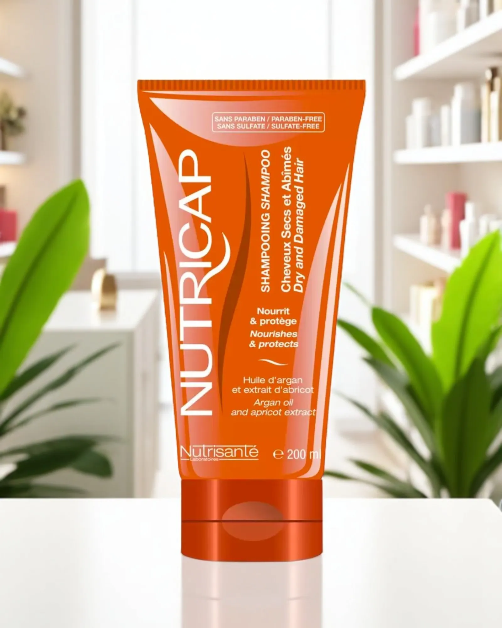 NUTRICAP SHAMPOOING CHEVEUX SECS ET ABIMES 200 ML (NSSEXPEXPV)
