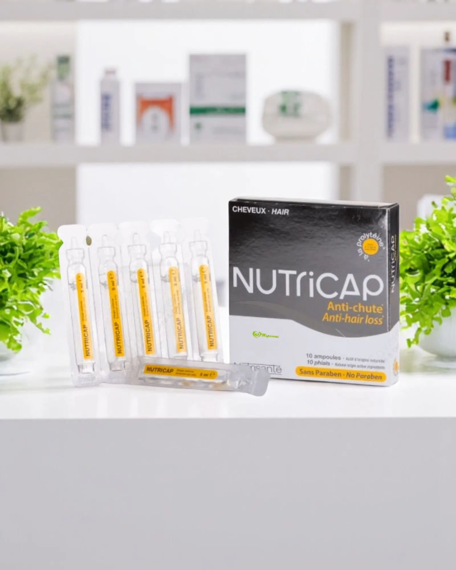 NUTRICAP ANTI-CHUTE SERUM 10 AMPOULES 5 ML (NLAEXPV)