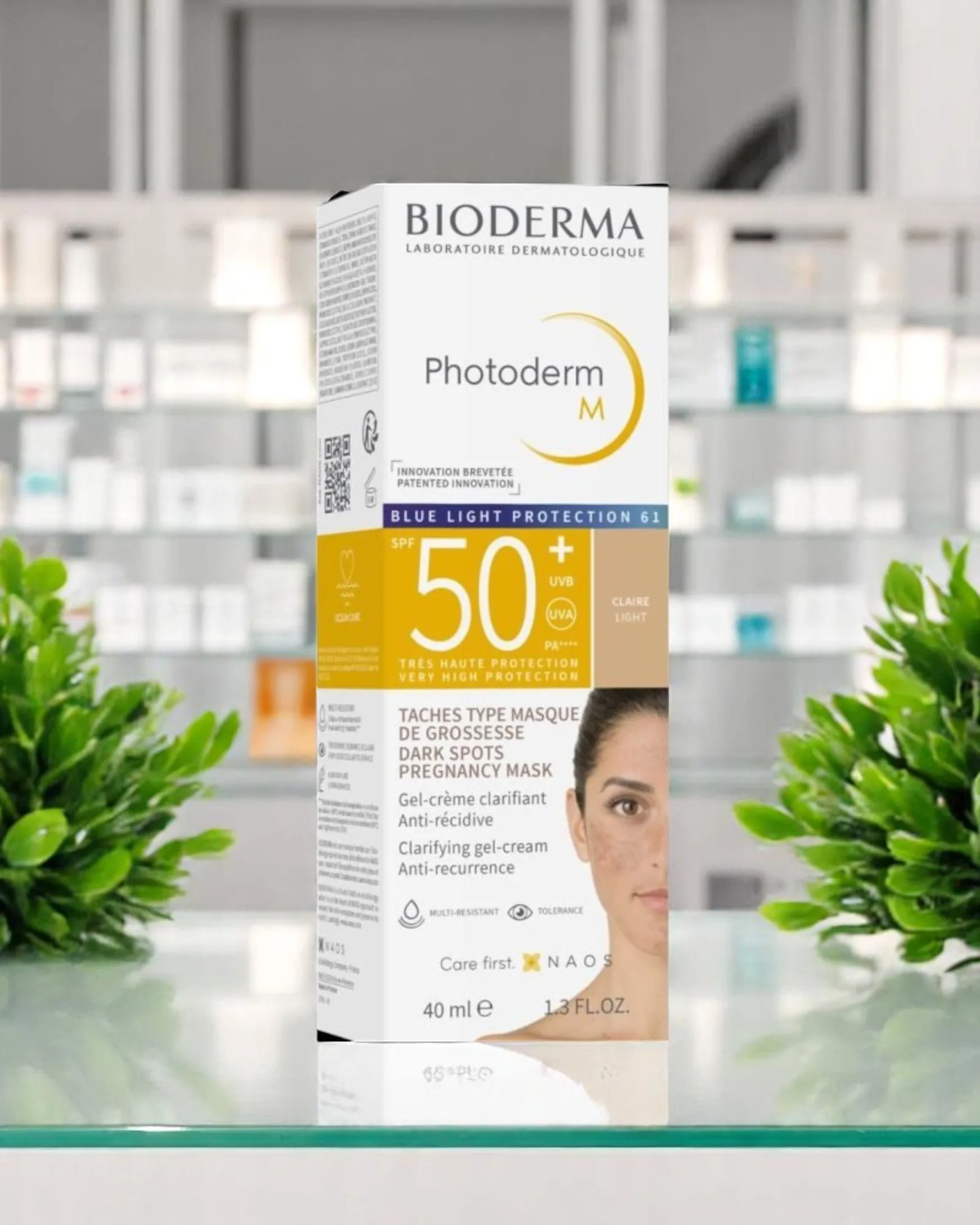 PHOTODERM M SPF50+ CLAIRE 40 ML NOUVEAU