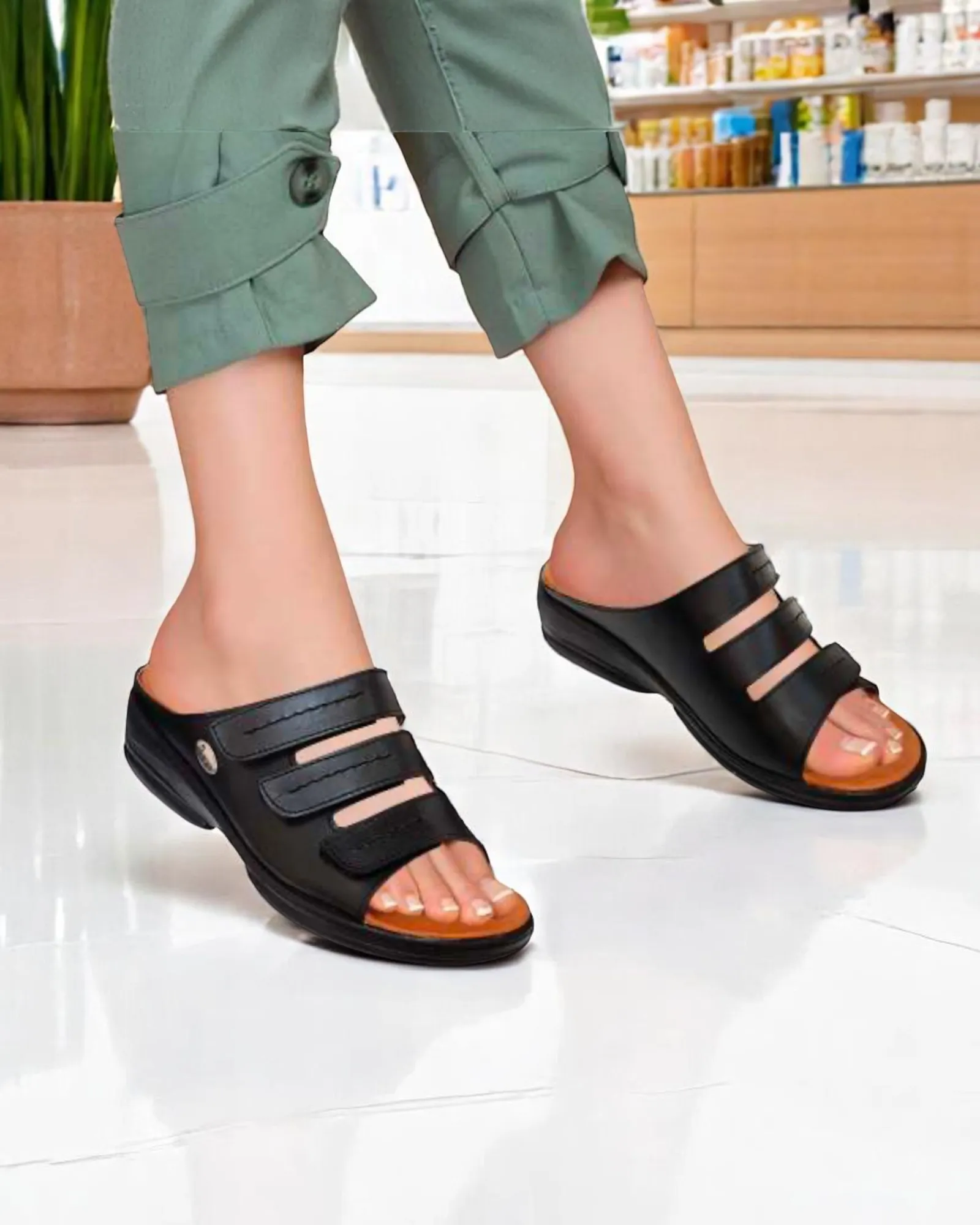 Sandales S9003 Médicales Femme