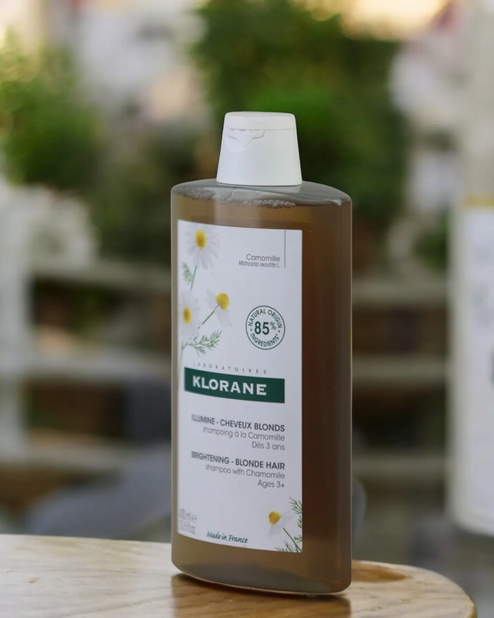 Klorane Camomille Shampoing Illumine Cheveux Blonds – 400ml