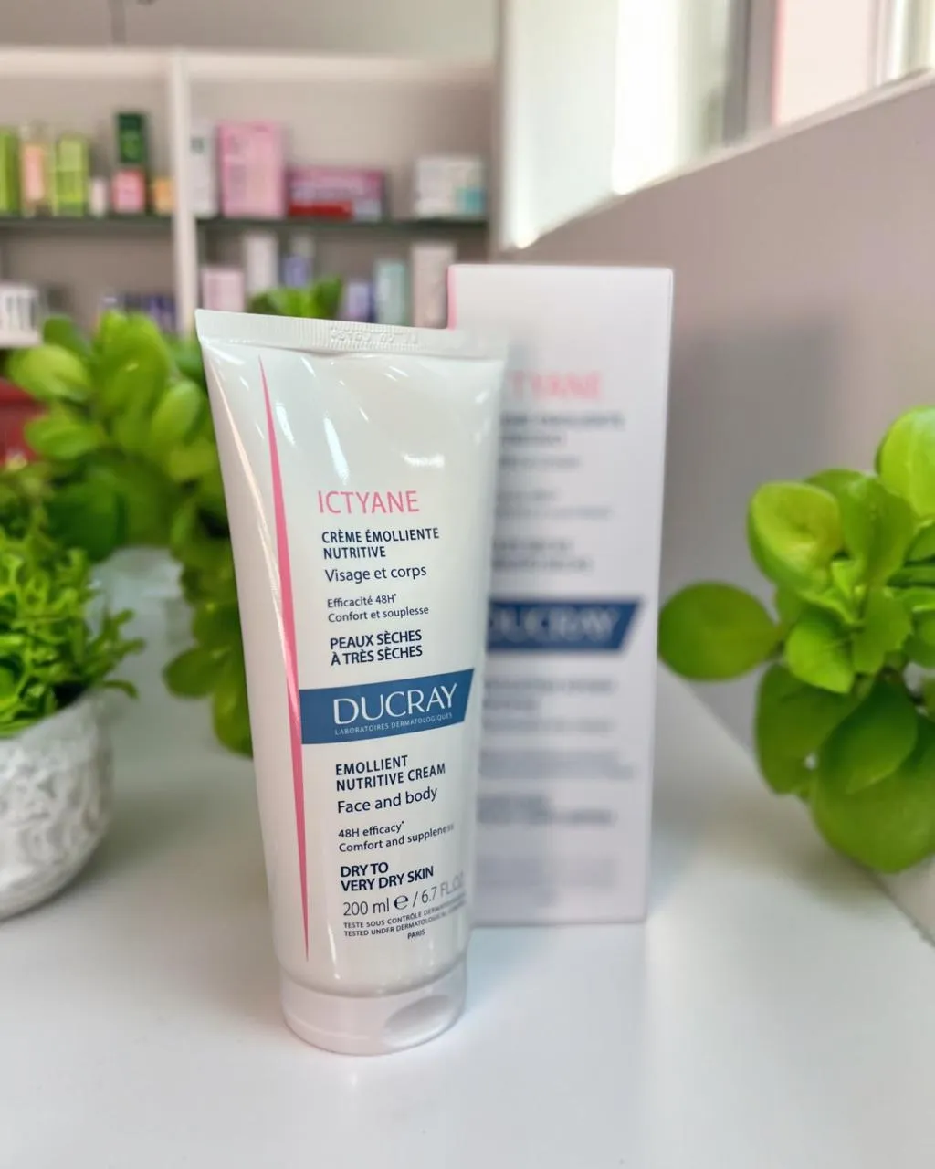 Ducray Ictyane Crème Émolliente Nutritive – 200ml