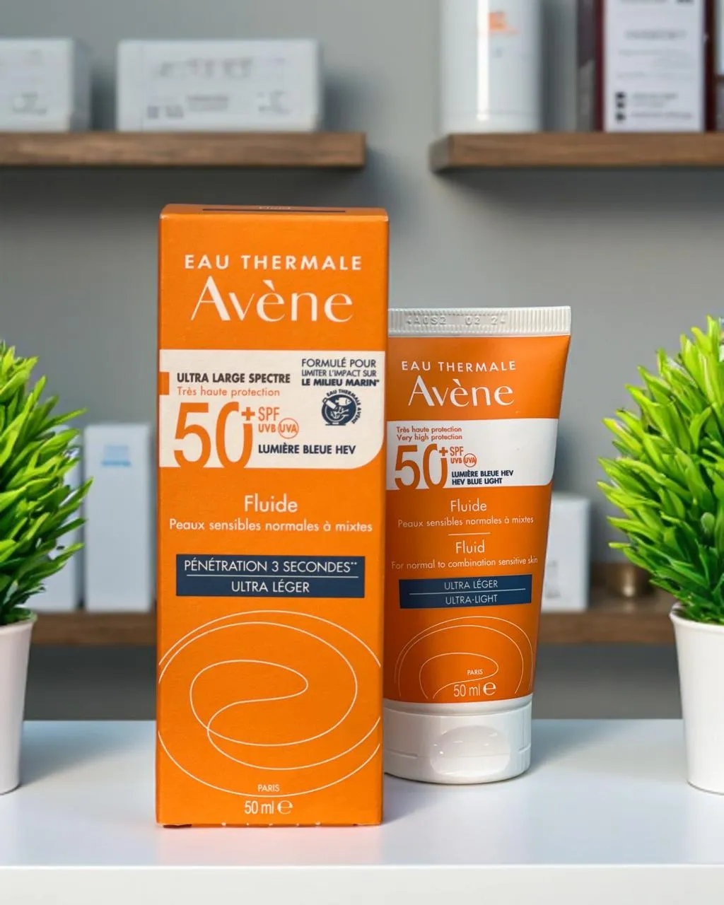 Avène Fluide Solaire Très Haute Protection SPF50+ 50ml