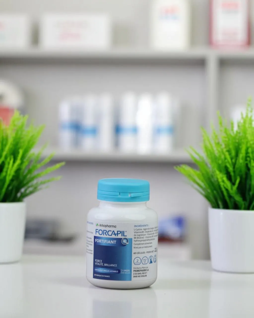 Arkopharma Forcapil Fortifiant Cheveux & Ongles – 60 Gélules