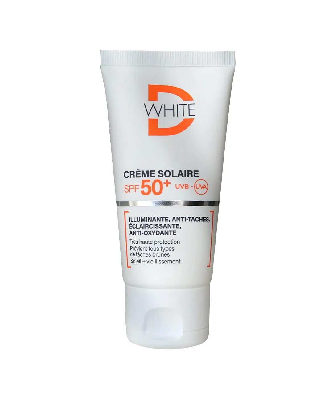 D-WHITE Crème Solaire SPF50+ Invisible 50ML