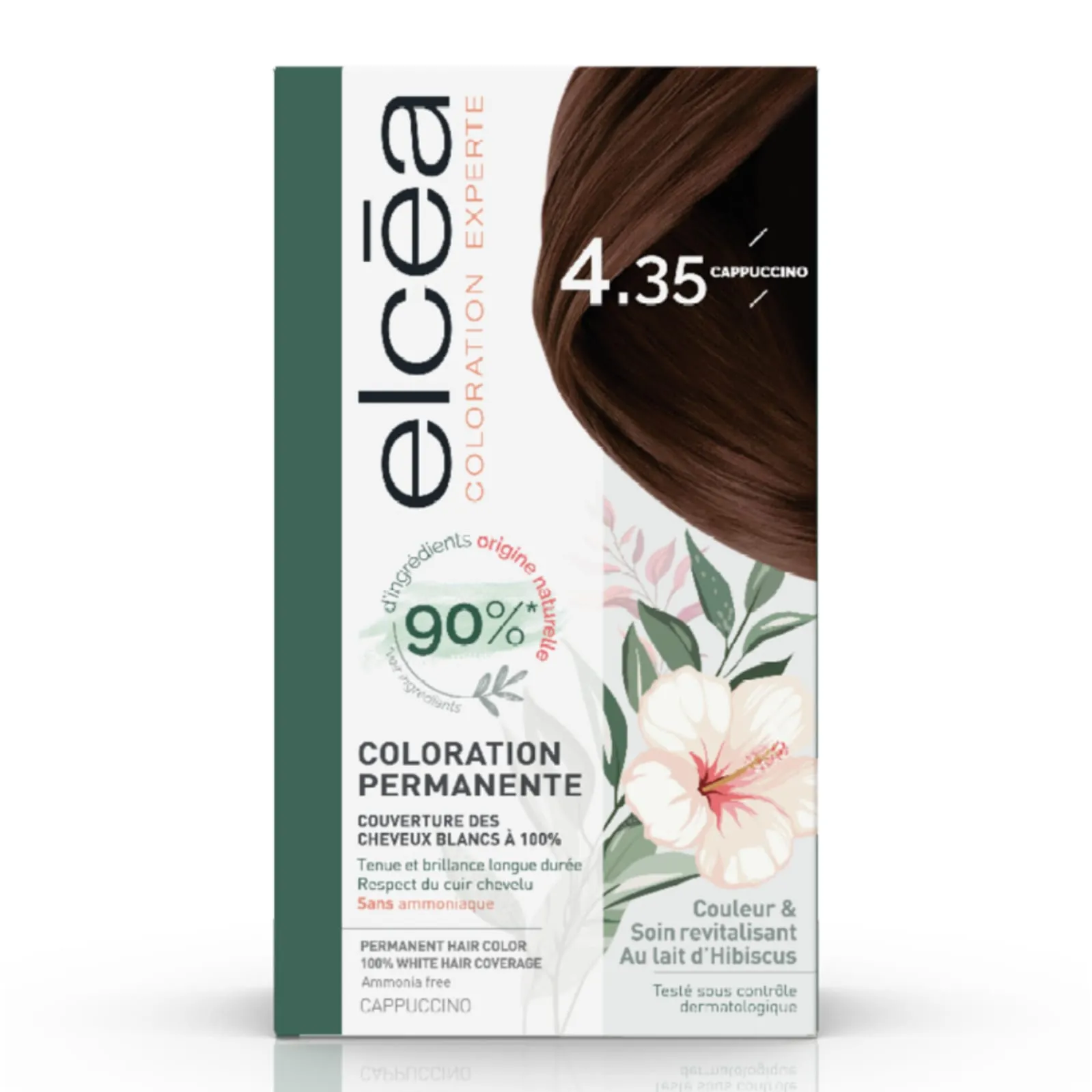 ELCÉA Coloration Permanente Cappuccino 4.35