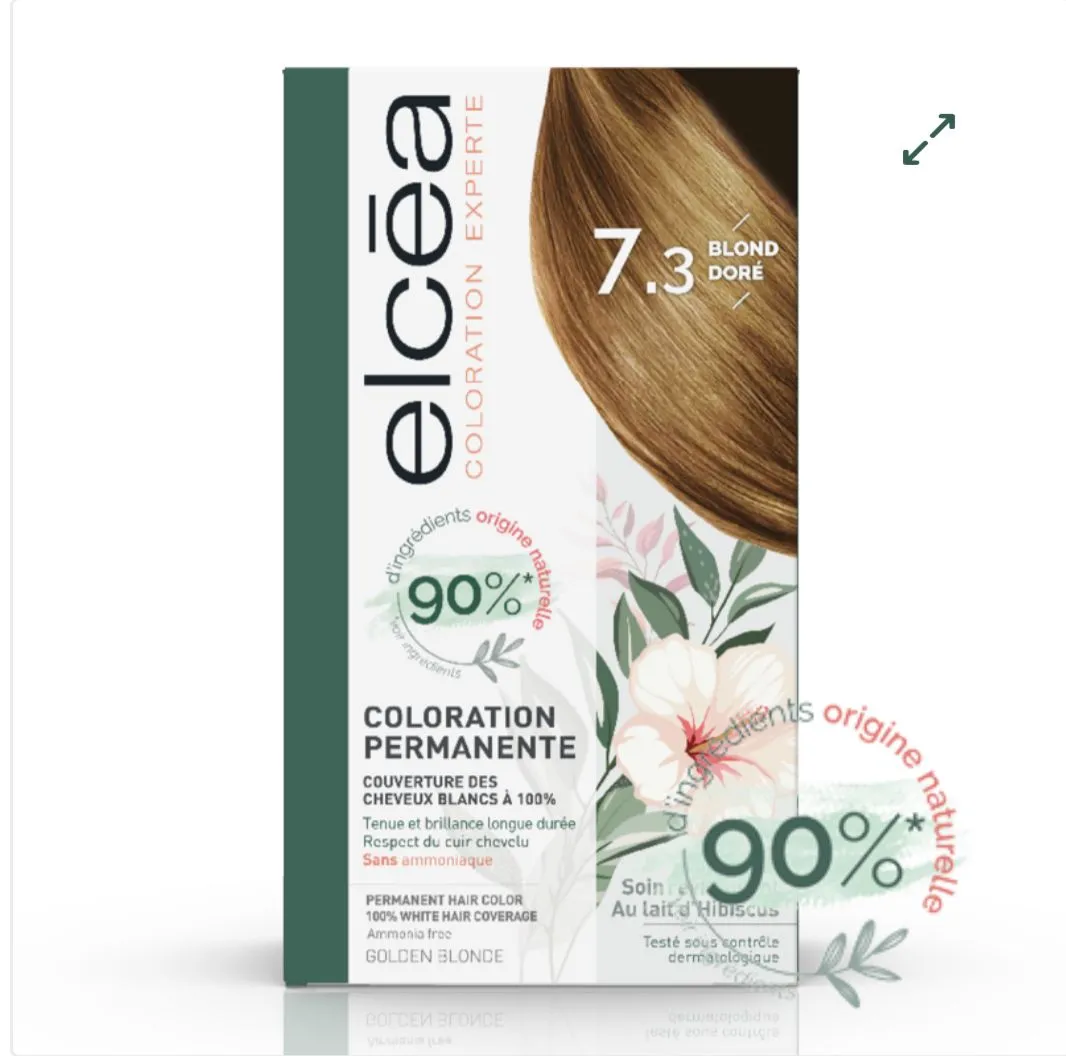 ELCEA Coloration Permanente Blond Doré – 7.3