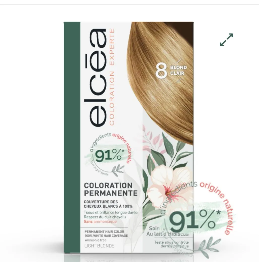 ELCEA Coloration Permanente Blond Clair – 8