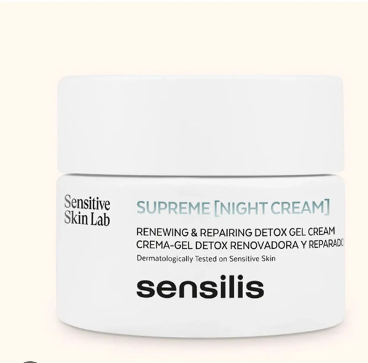 Sensilis Supreme [Night Cream] Detox Gel Cream