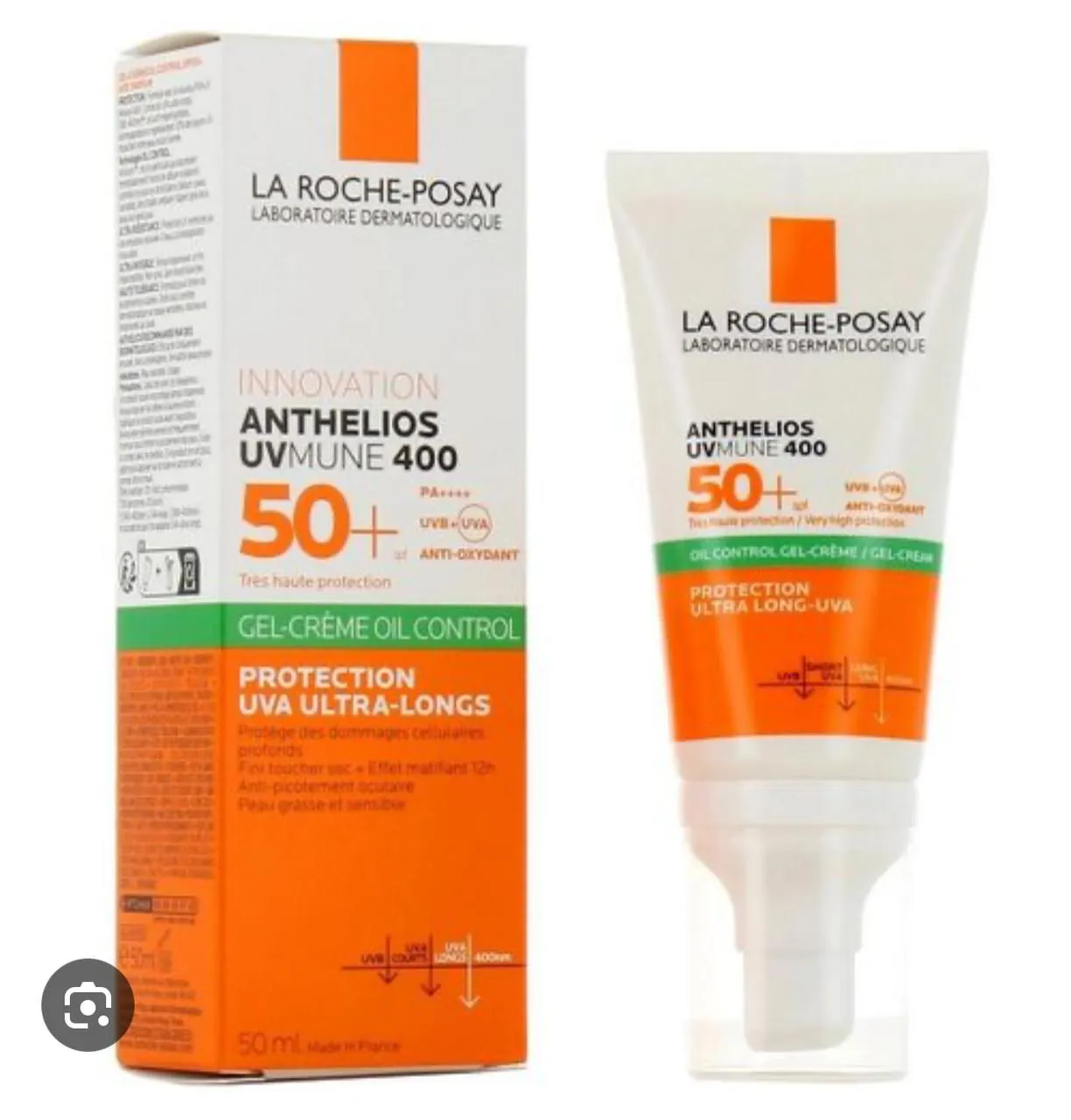 La Roche-Posay Anthelios UVMUNE 400 Gel Crème Matifiante SPF50+(40ML)
