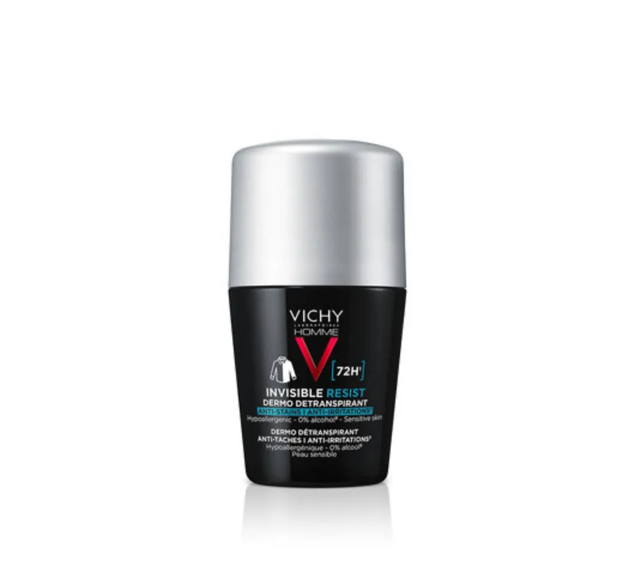 Dermo-Détranspirant Invisible Protect 72H Anti-Taches Anti-Irritations