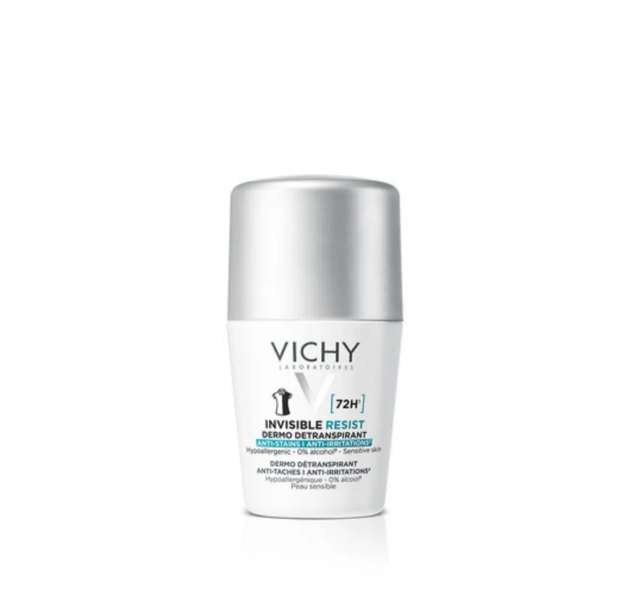 Dermo-Détranspirant Invisible Protect 72H Anti-Taches Anti-Irritations
