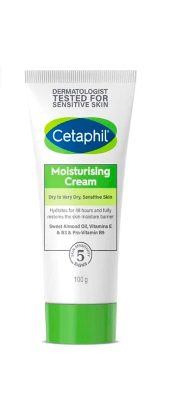 Cetaphil Crème Hydratante Peaux Sèches – Peaux Sensibles 100g