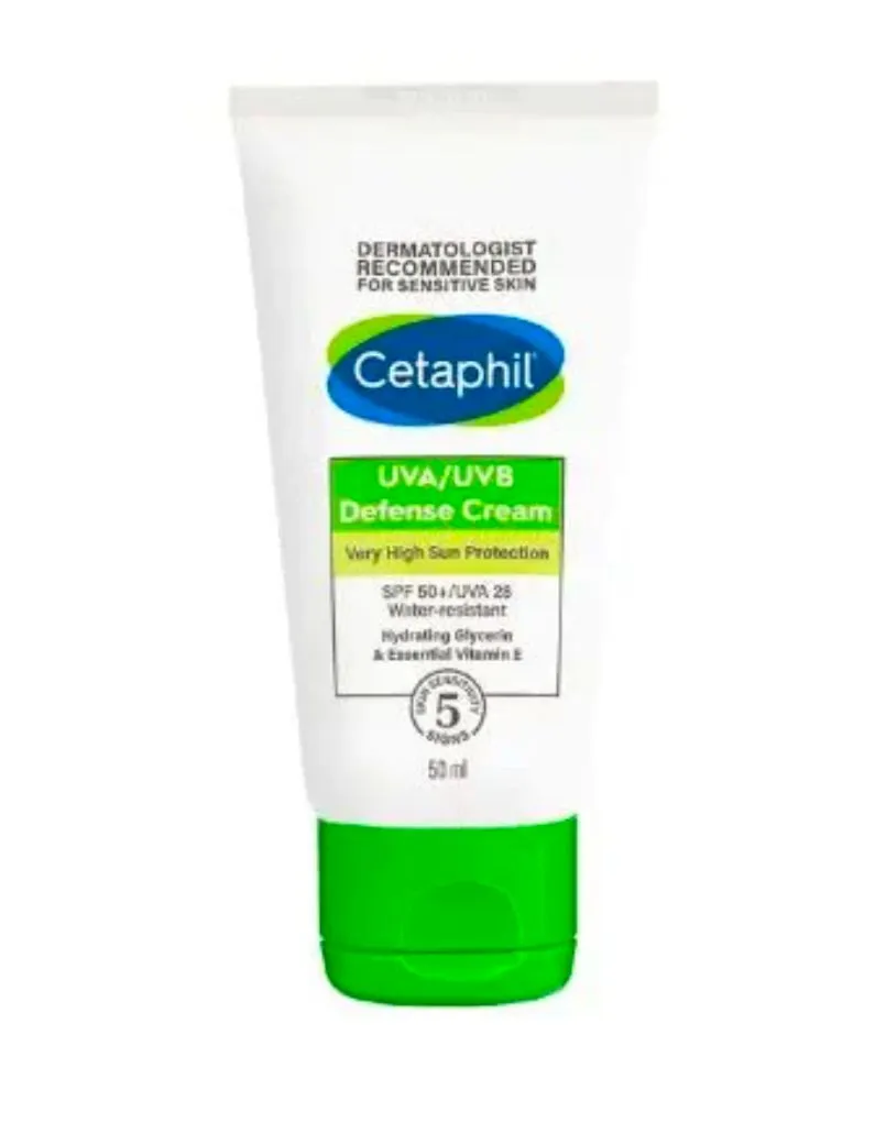 CETAPHIL UVA/UVB DEFENSE SPF50+ 50ml - Protection Solaire Avancée