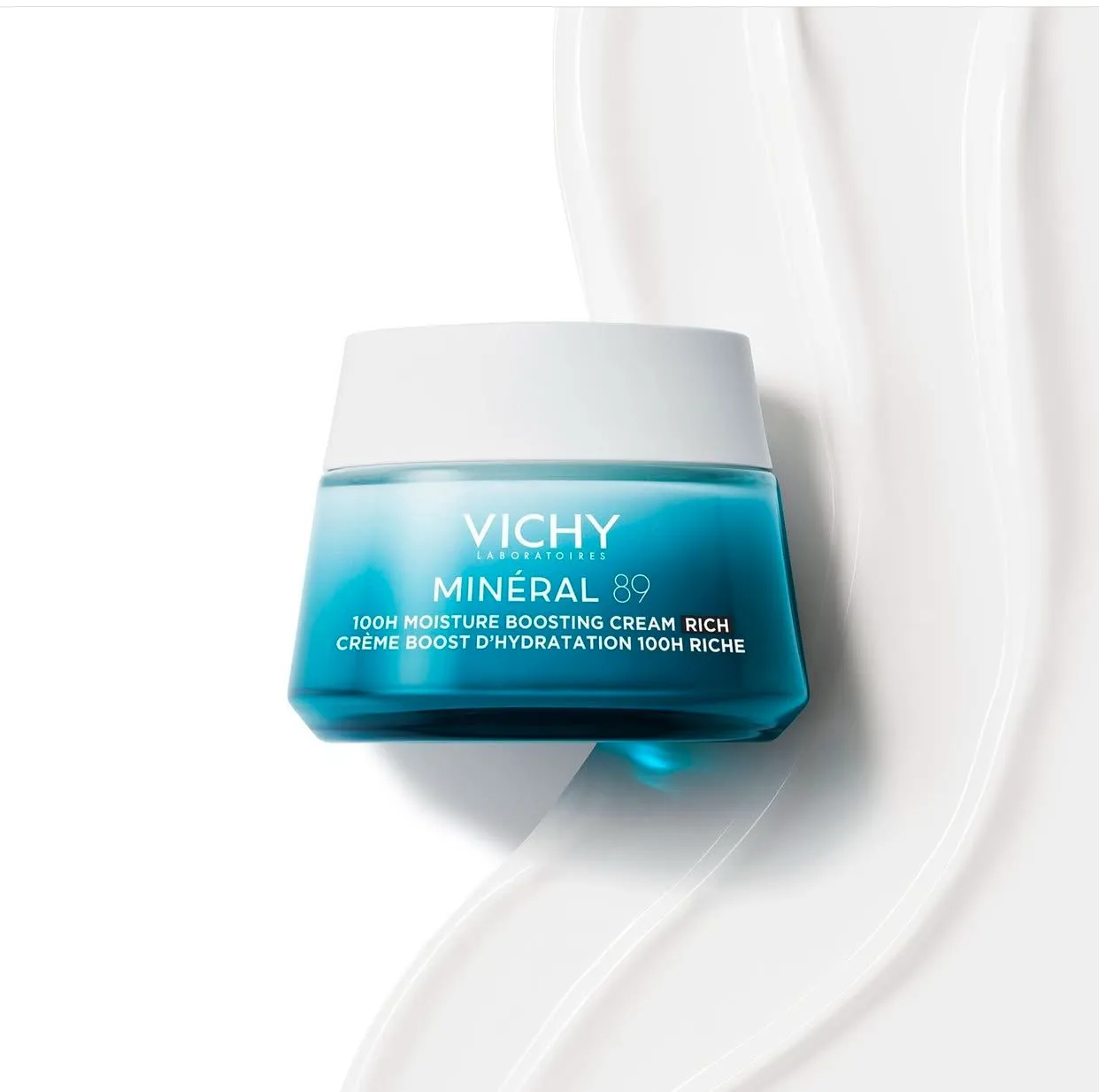 Vichy Minéral 89 Crème Boost d’Hydratation Riche 72h – 50ml