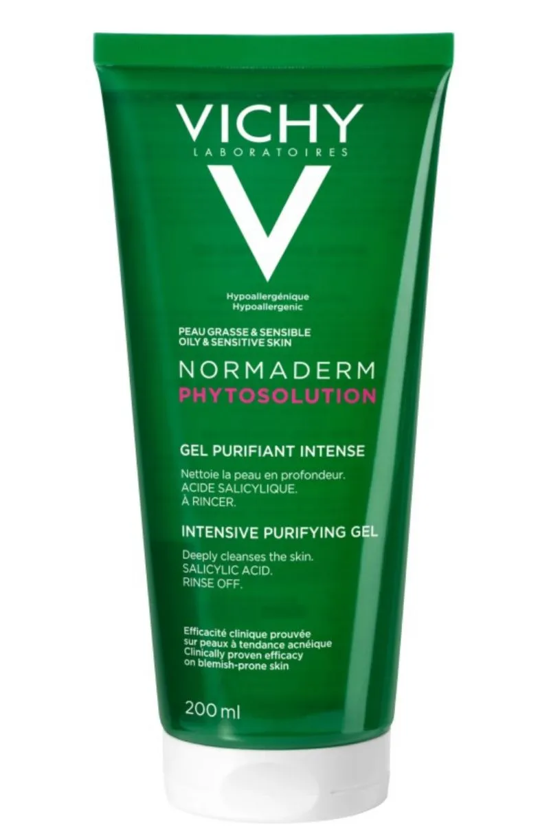 Vichy Normaderm Phytosolution Gel Nettoyant Intense Peaux Grasses 200ml