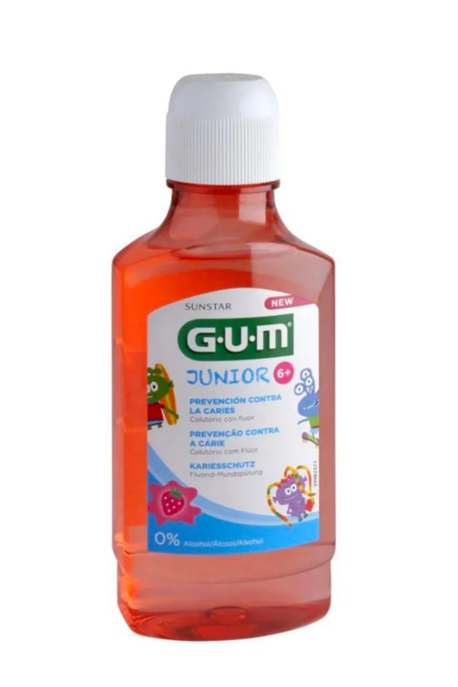 Gum Bain De Bouche Junior 6+ 300ml
