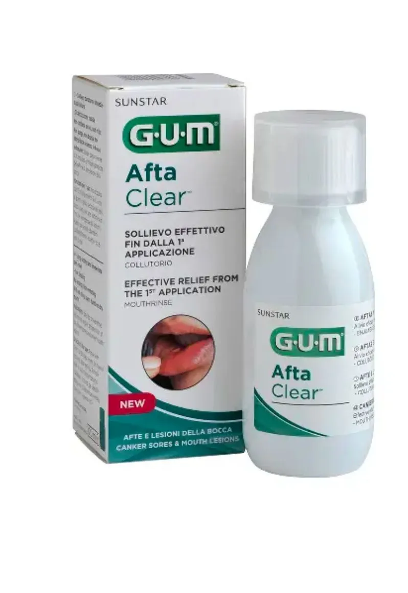 GUM Aftaclear Bain de Bouche 120ml