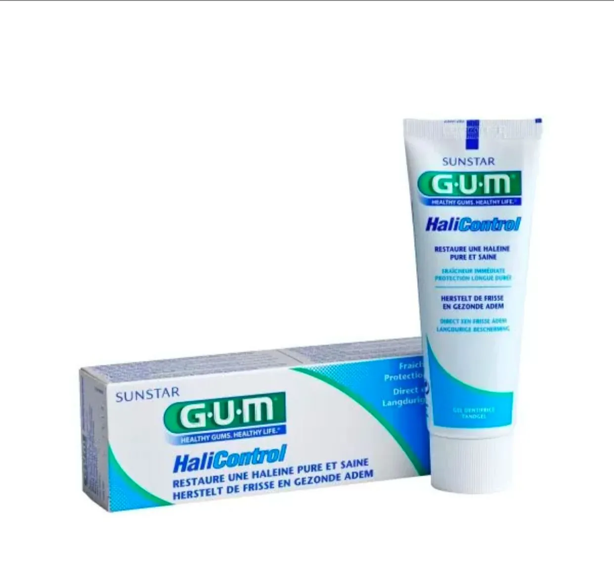 Gum Halicontrol Gel Dentifrice Tube 75ml