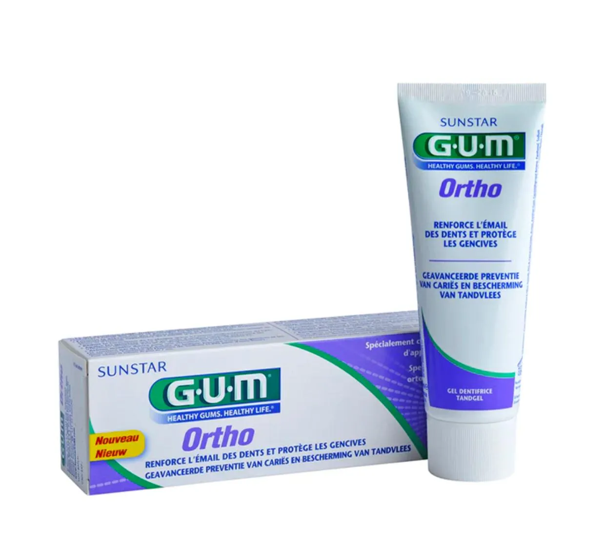 Gum Ortho Gel Dentifrice 75ml 3080