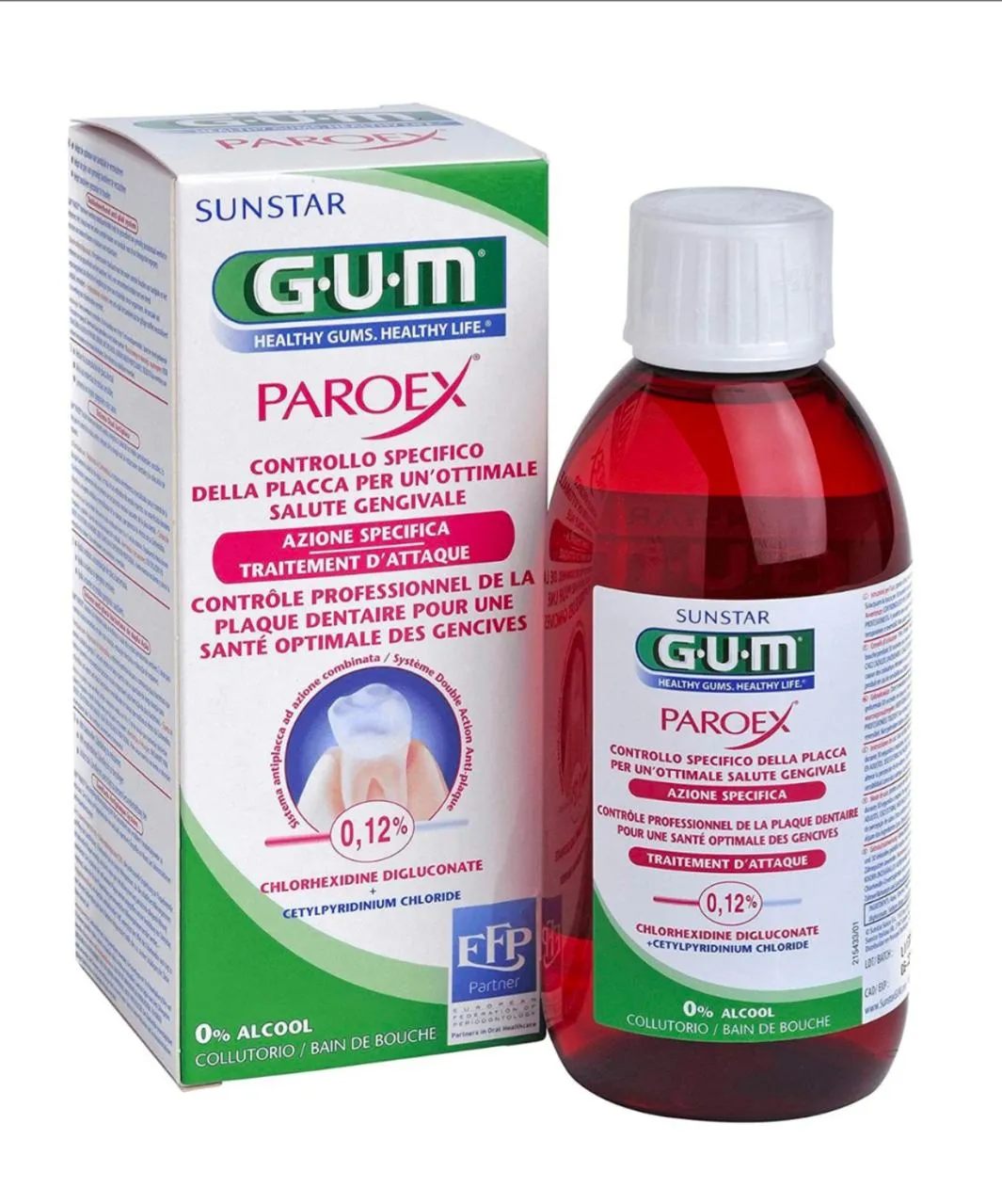 Gum Paroex Bain De Bouche 300ml 1784TG