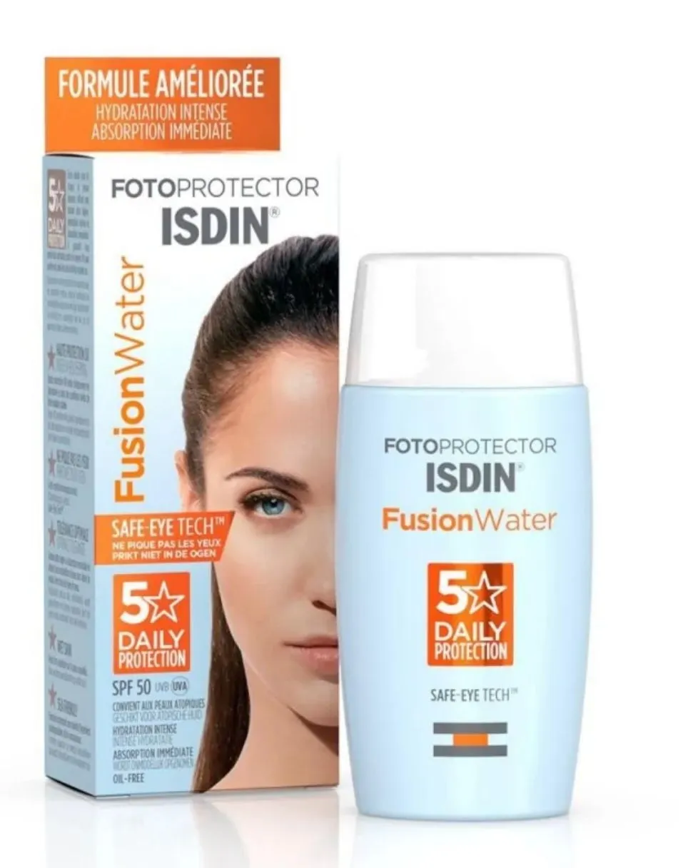 ISDIN Fotoprotector SPF50+ Fusion Fluid Water 50ml