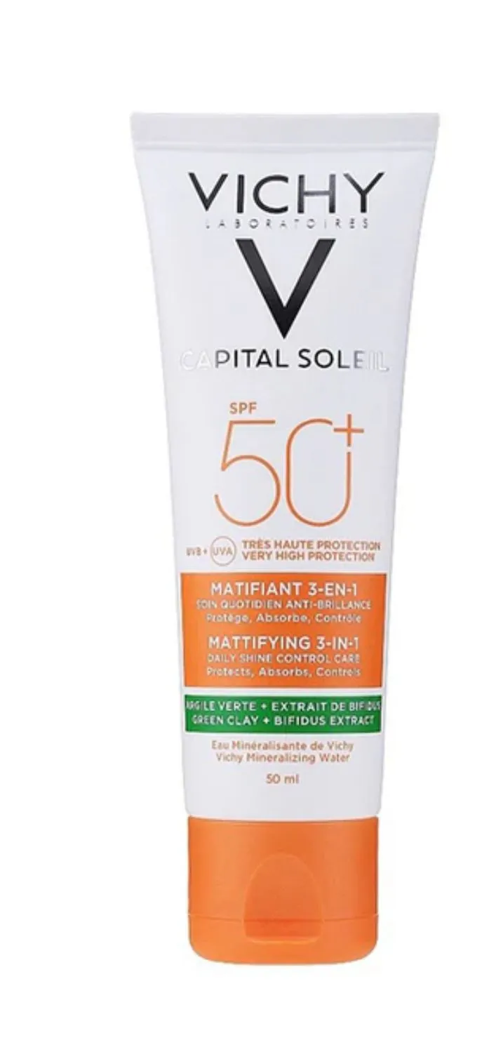 Vichy Capital Soleil Crème Solaire Matifiante 3en1 SPF50+ – 50ml