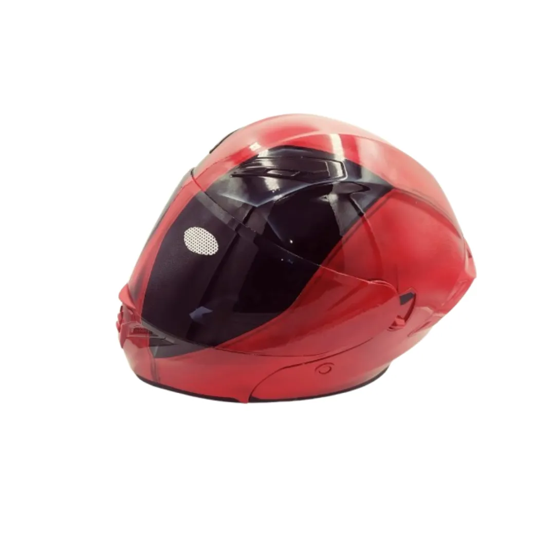 Casques  DEADPOOL de Moto Peints à la Main