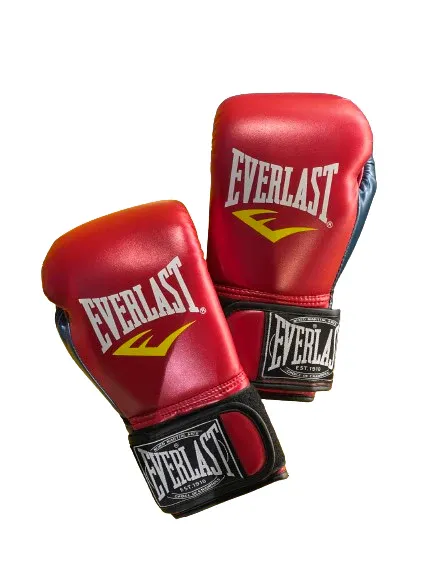 Gants de boxe rouges Everlast 