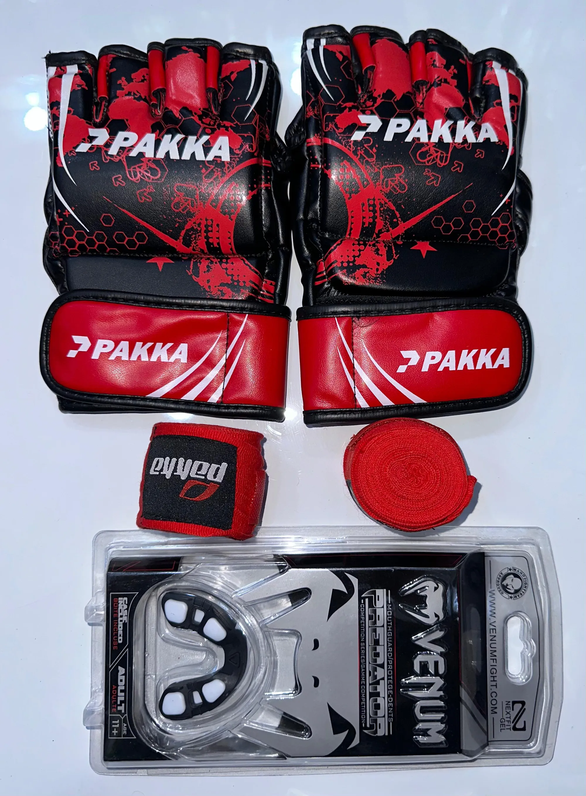 Pack MMA Professionnel "Rouge"