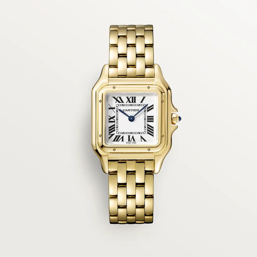 Montre carter panthère Gold