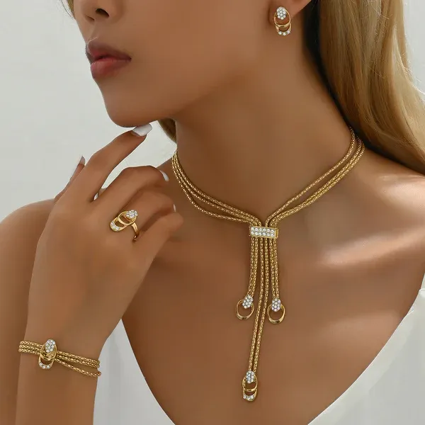 Jewelry Sets for Women Luxury 4 pieces