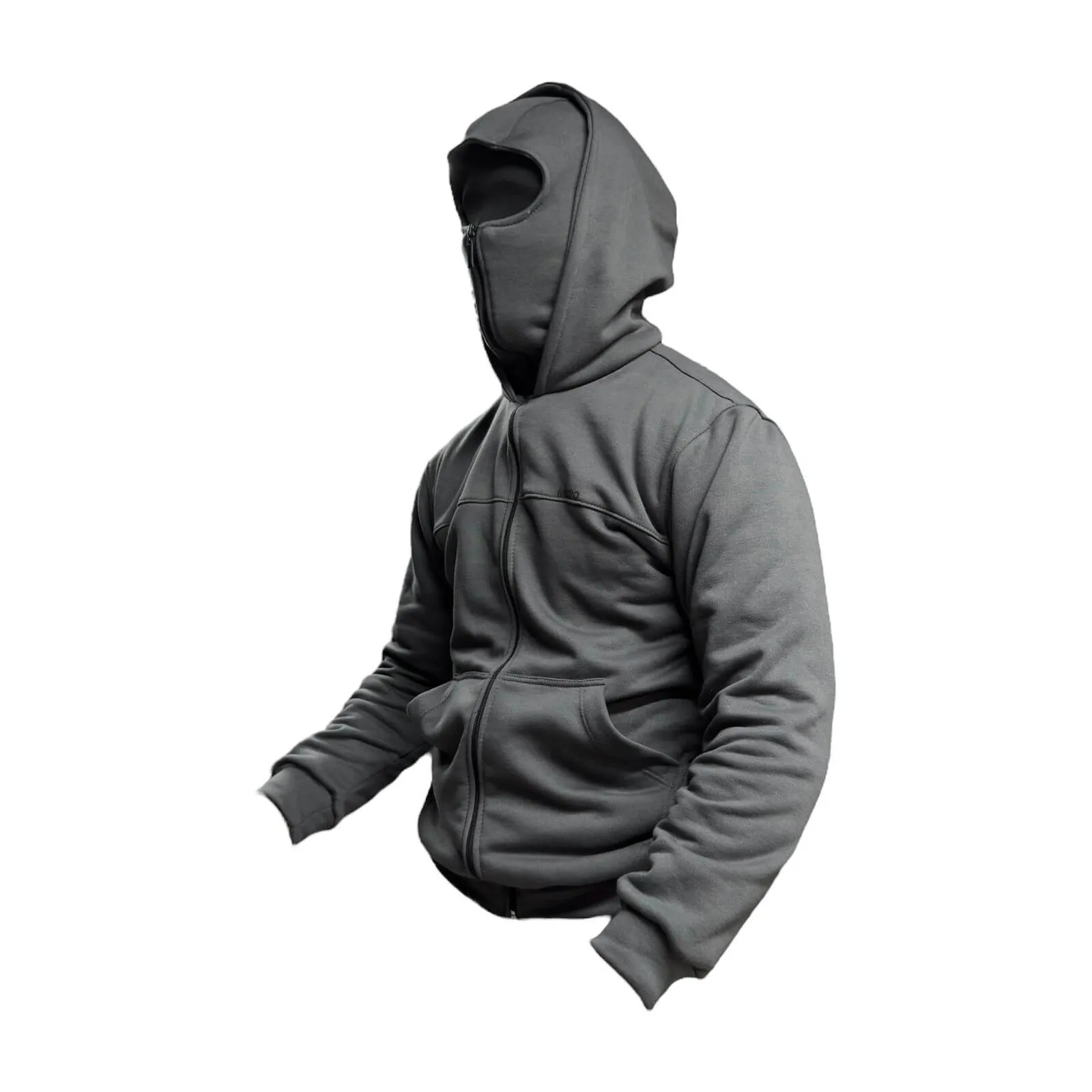 GRIS HOODIE BLACKLAVA NINJA GRIS