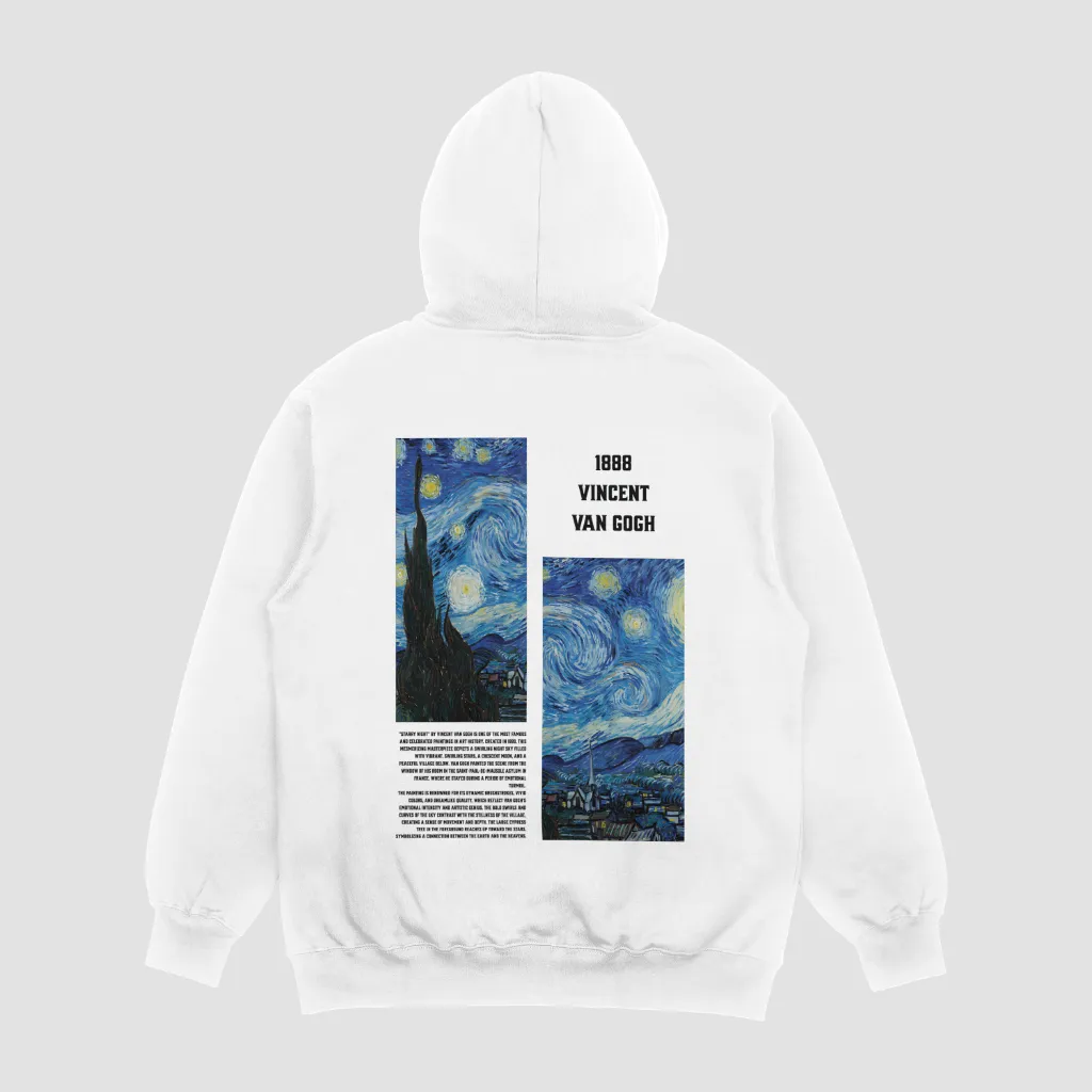 Oversize Hoodie Starry Night