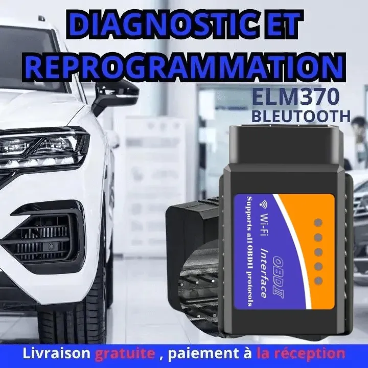 🔧 Scanner intelligent OBD2 – Détectez les pannes de votre voiture en quelques secondes ! 🚗