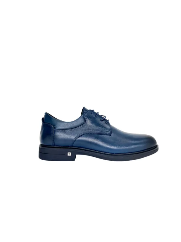 Chaussure Classique 094 Cuir bleu