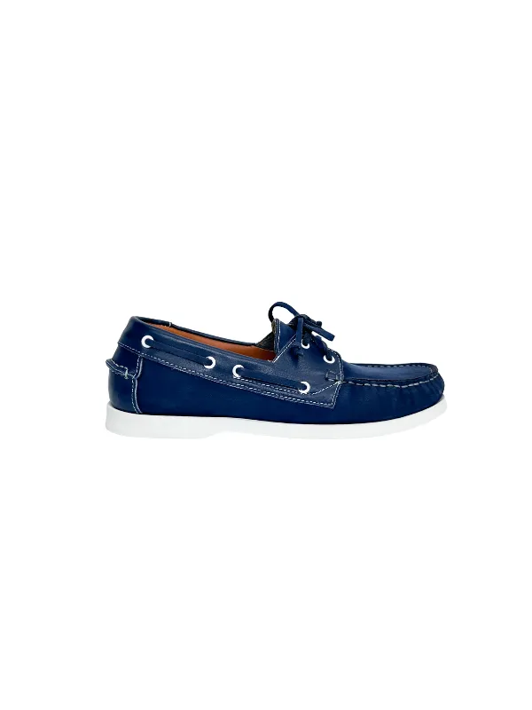 Mocassin SE 201 Nubuck Bleu 