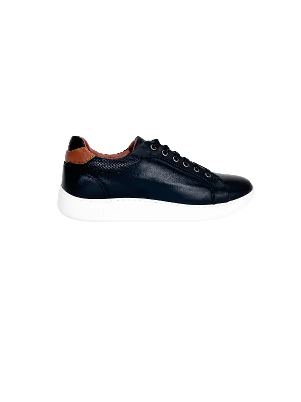 Basket 501 Cuir Noir