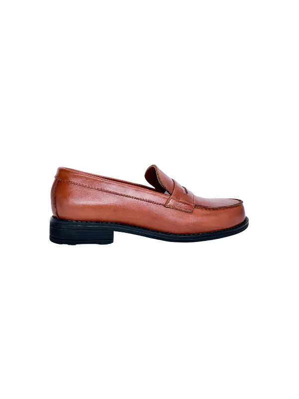 Mocassin Classique 078 Cuir Tabac