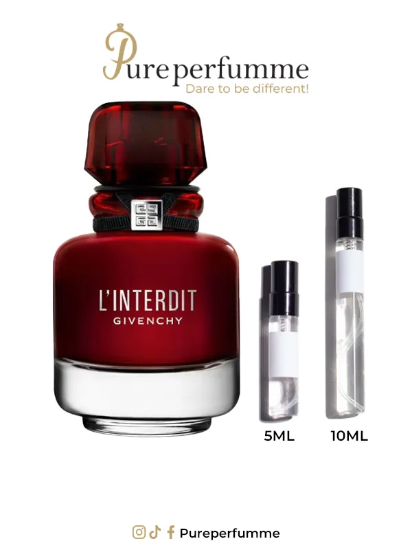 (GIVENCHY L'interdit rouge (Decants 5Ml-10Ml